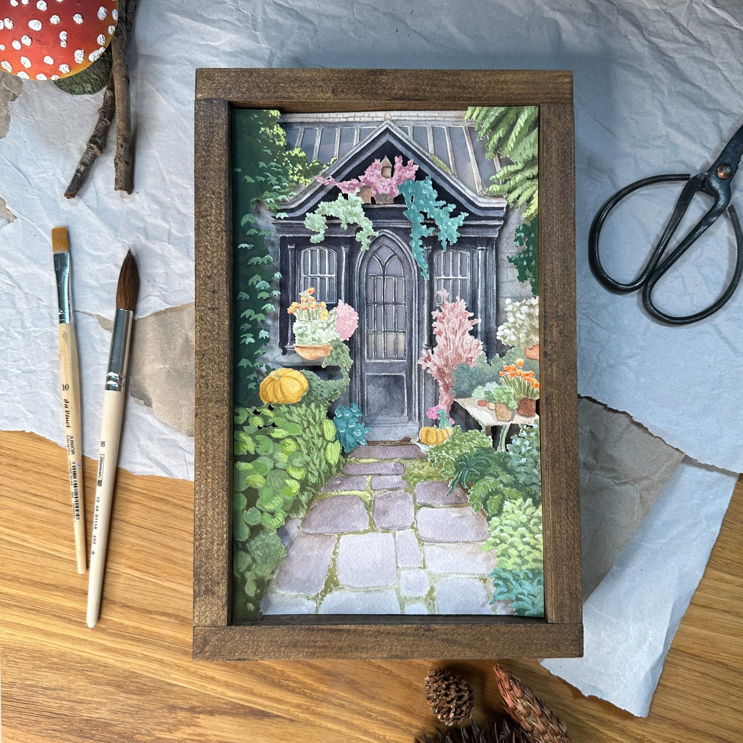 Original - Enchanted Cottage Diorama