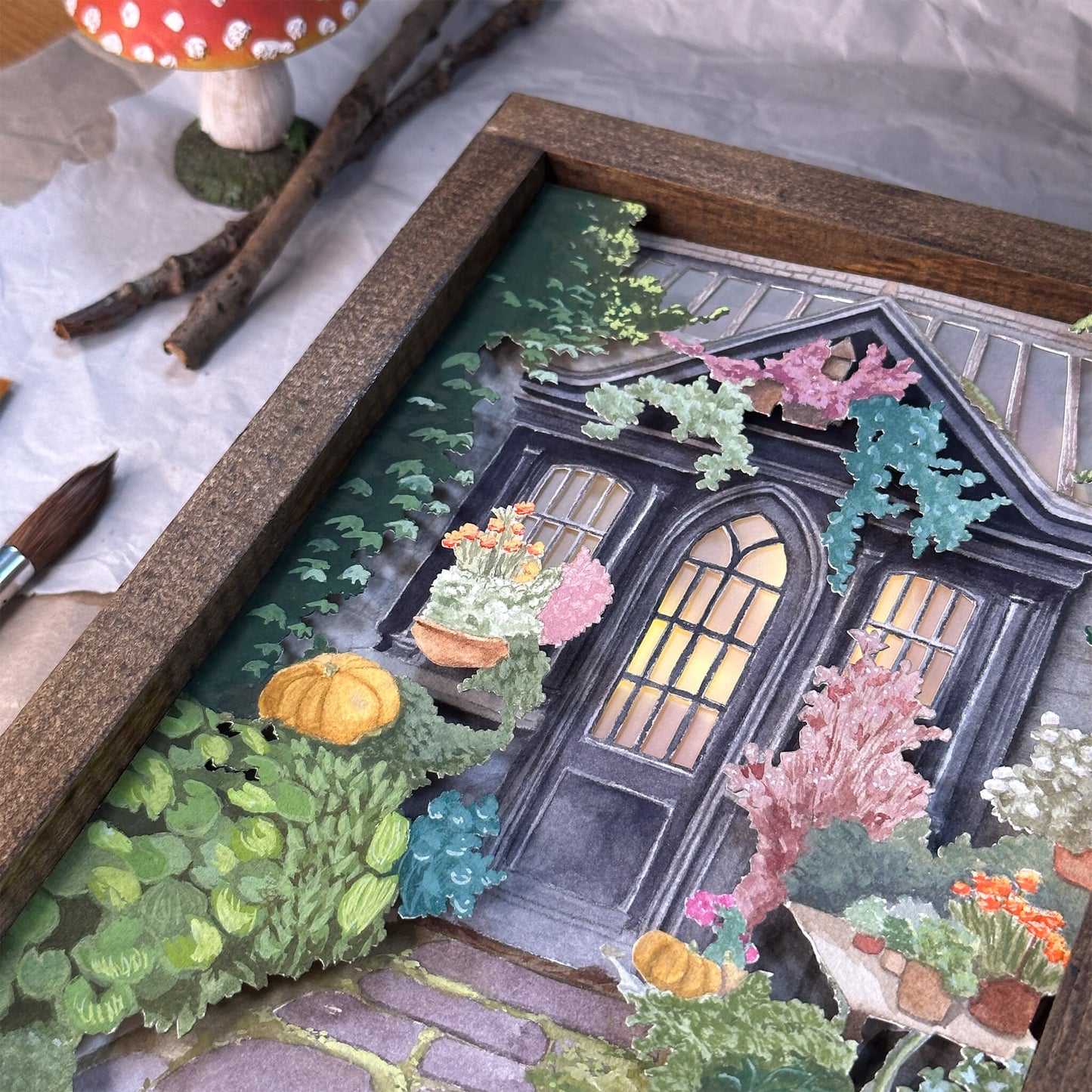 Original - Enchanted Cottage Diorama