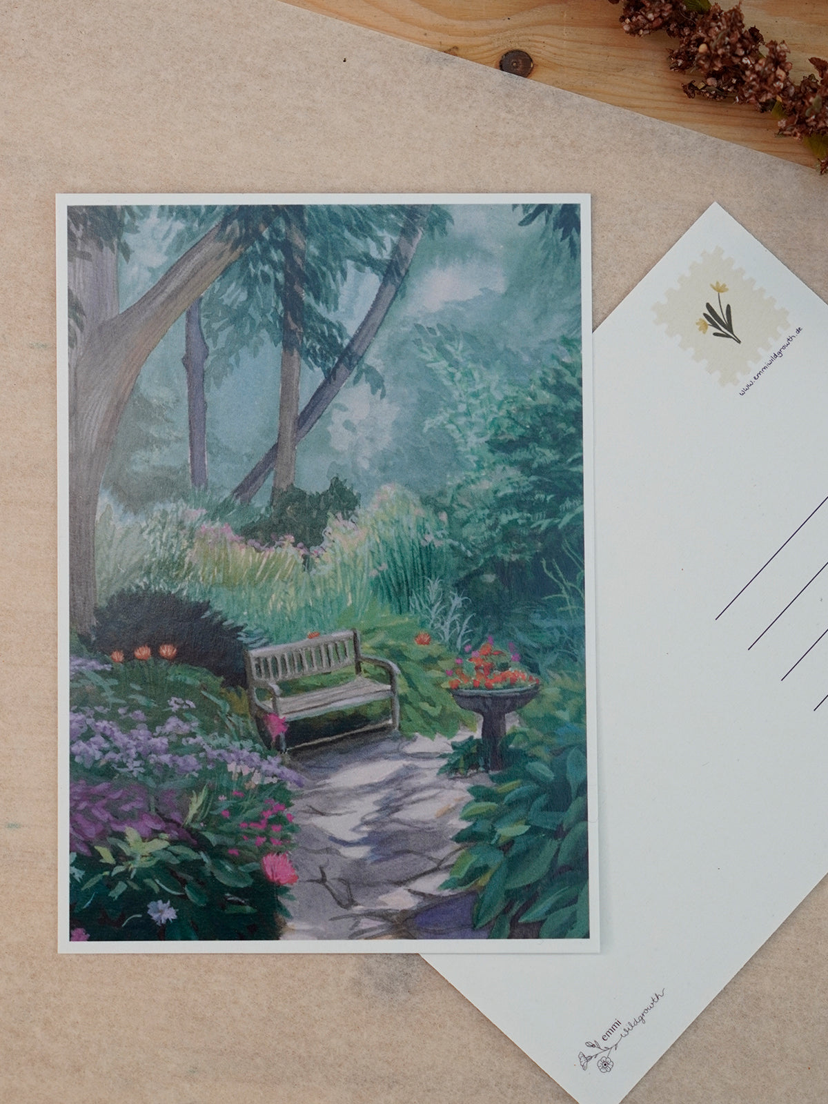 Postkarte - Fern der Zeit - DIN A6 (10,5 x 14,8 cm)