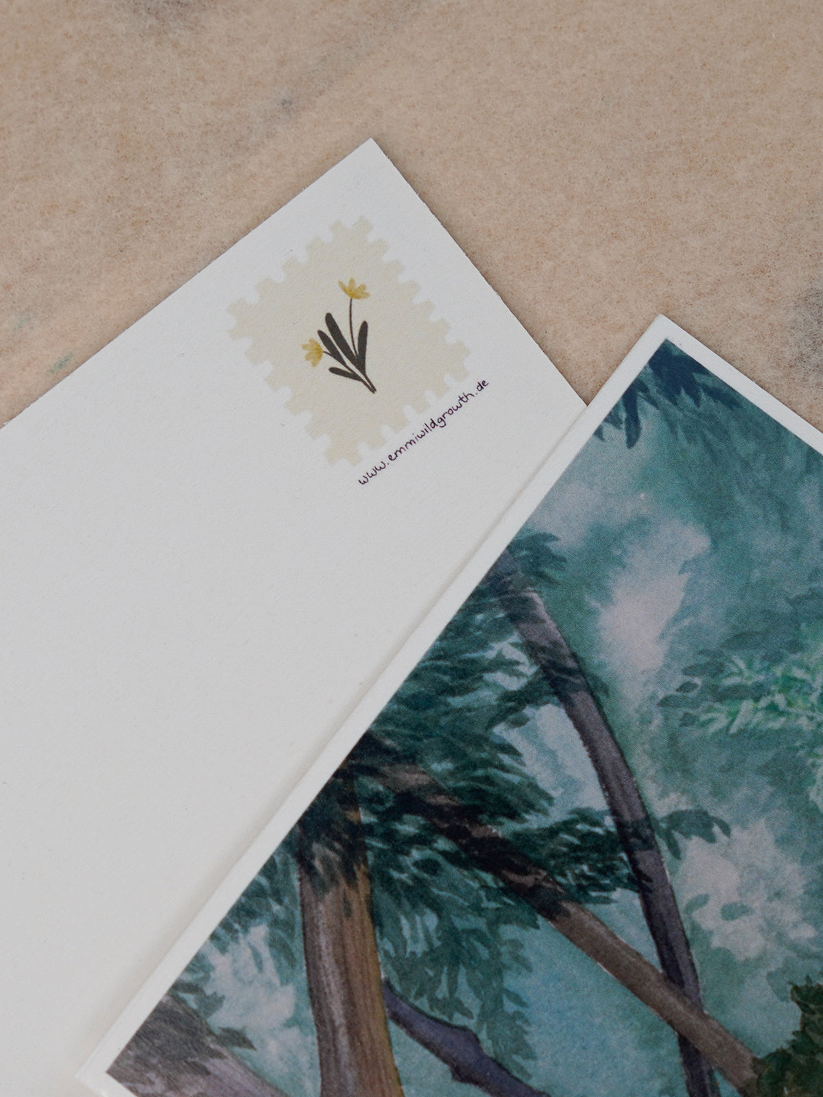 Postkarte - Fern der Zeit - DIN A6 (10,5 x 14,8 cm)