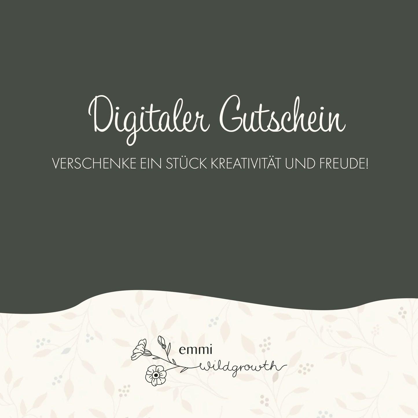 Emmi Wildgrowth Gutschein