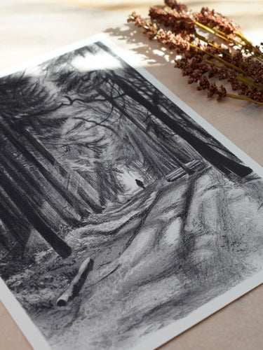 Kunstdruck - Licht & Finsternis - 26 x36 cm