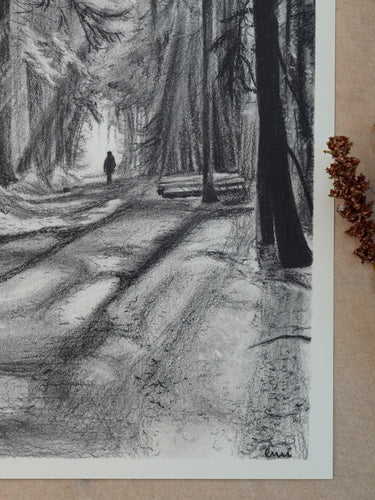 Kunstdruck - Licht & Finsternis - 26 x36 cm