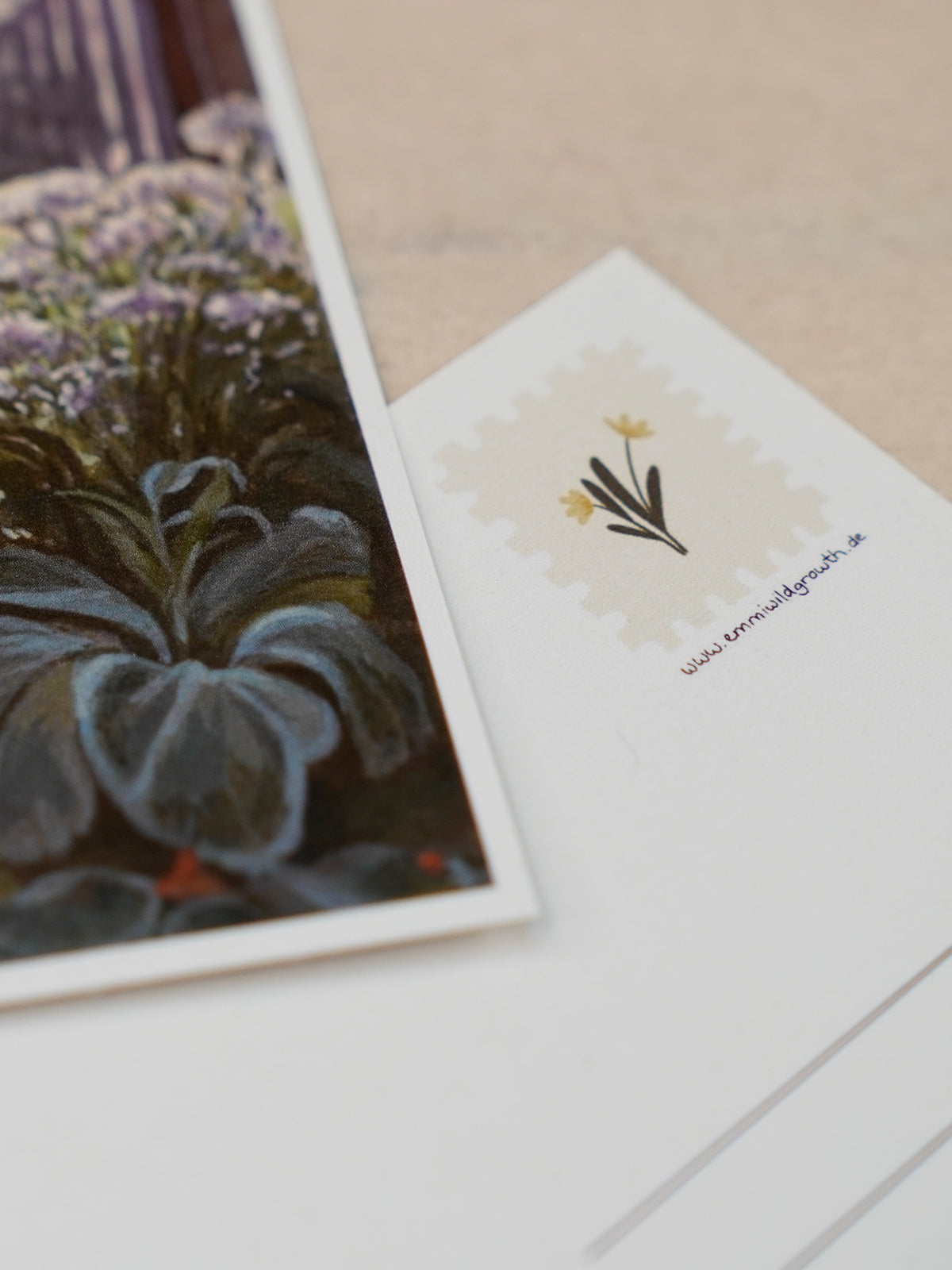 Postkarte - Lichtspiel am Abend - DIN A6 (10,5 x 14,8 cm)